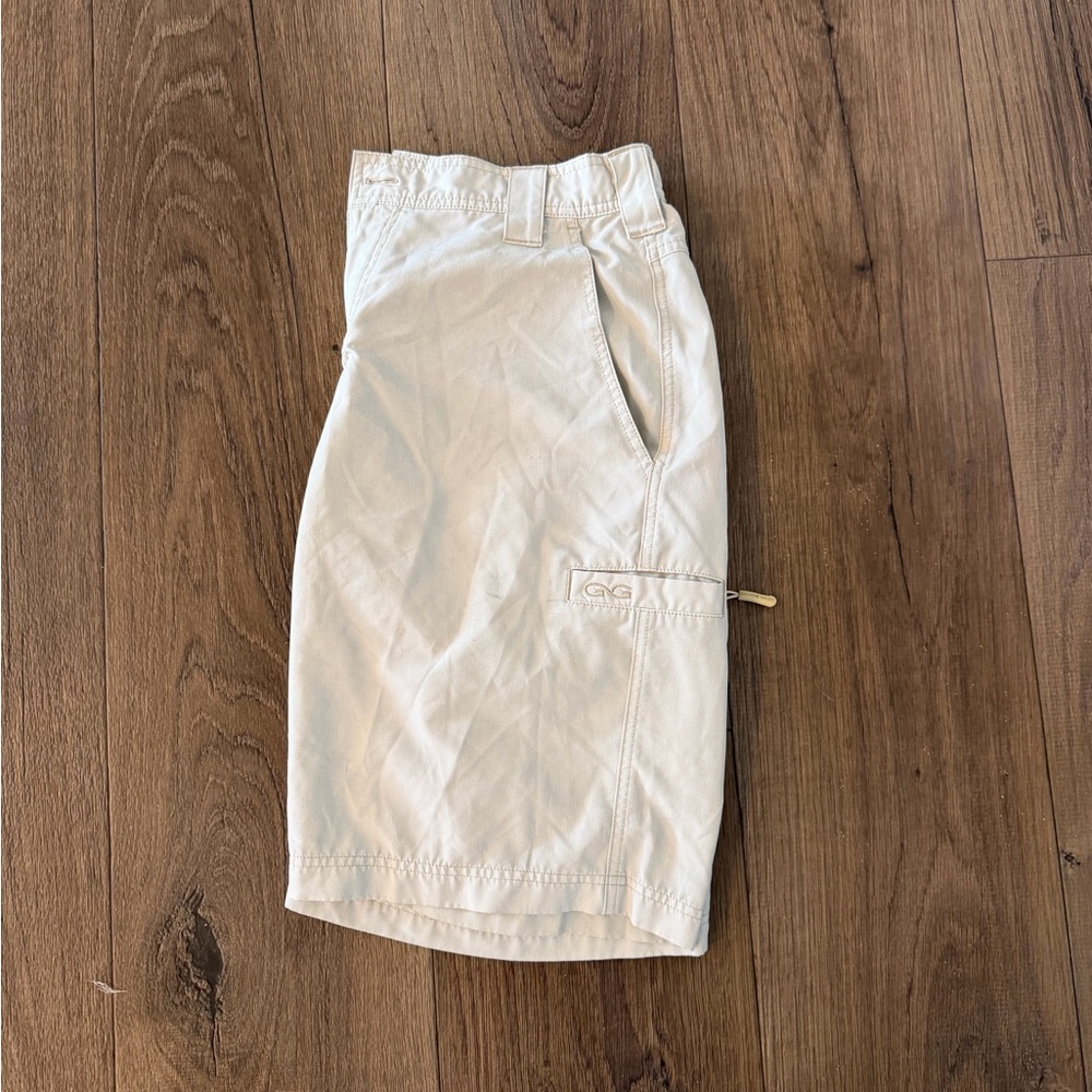 Men's Tan Cargo Shorts